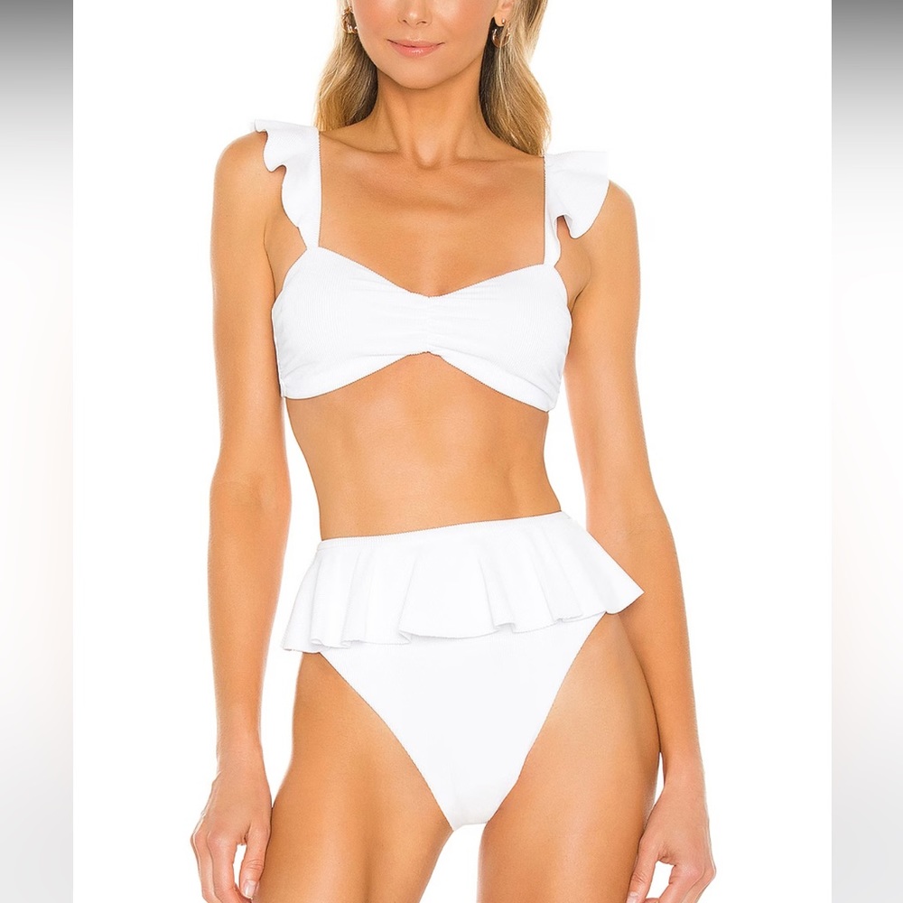 Beach Riot Bikini Poppy Top and Daisy Bottom Sz Small NWT